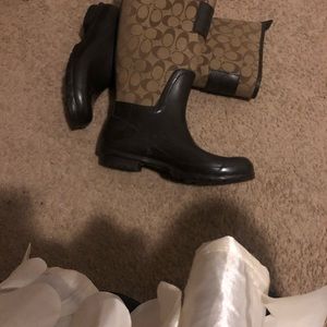 Coach rain boots